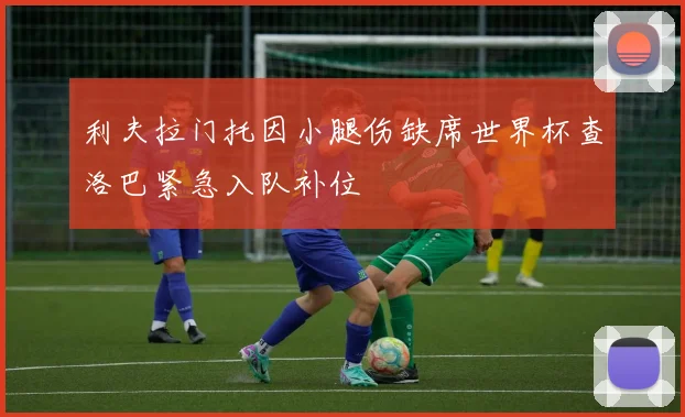 利夫拉门托因小腿伤缺席世界杯查洛巴紧急入队补位